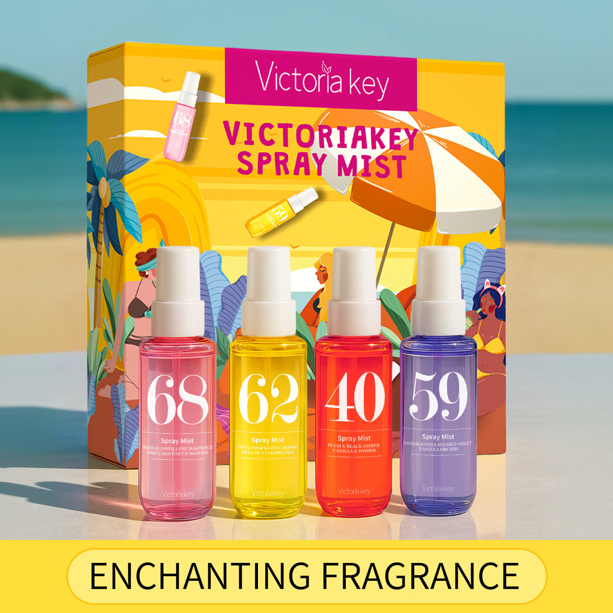 Beach Digital Perfume Spray Suit Body Hair